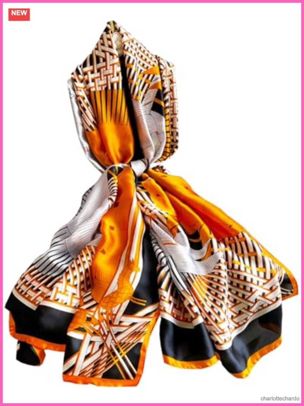 Silky Polyester Scarf Shawl Wrap for Women Evening Party Lightweight Fashion